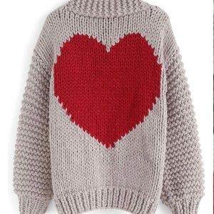 NWT HEART CARDIGAN